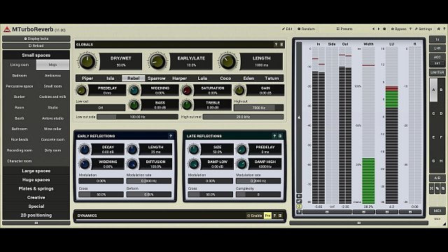 Reverb design #6 - Smart seed generator and stereo field management